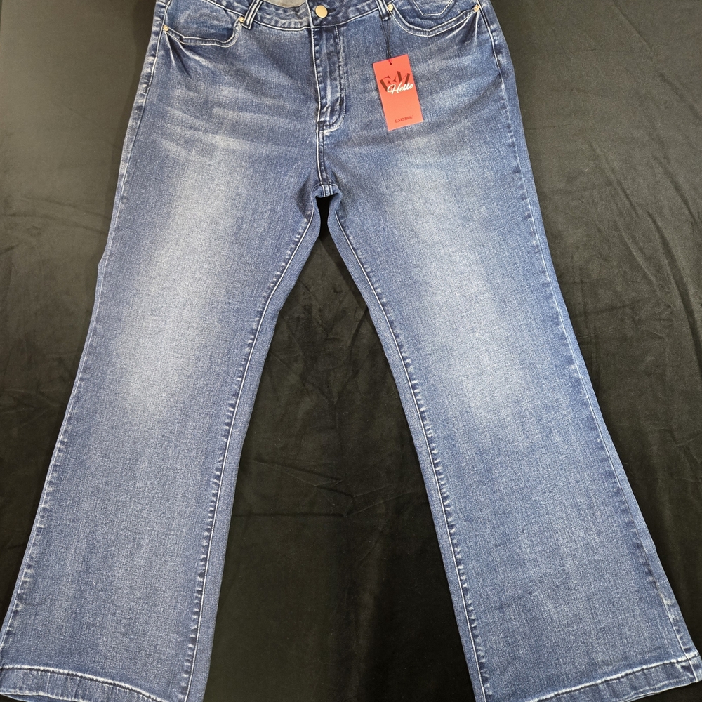 EM Hello Women's Low Rise Jeans XL